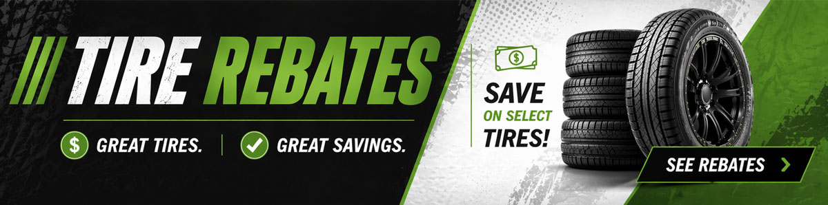 Tire Rebates Web Banner