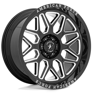 American Force AC001 Rush Gloss Black Milled