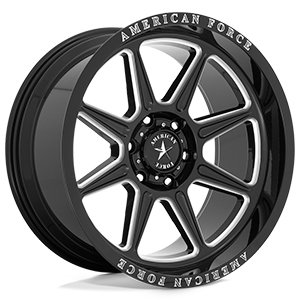 American Force AC002 Trail Gloss Black Milled