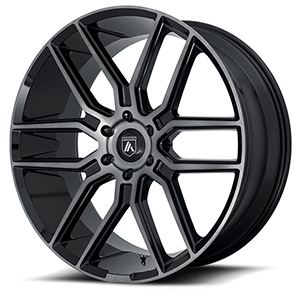 Asanti Black Label ABL-28 Gloss Black W/ Gray Tint