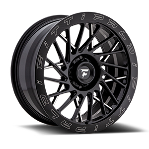 Fittipaldi Offroad FTF03 X-Trail Black W/ Milled Spokes