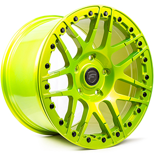 Forgestar F14 F85 Neon Green Beadlock