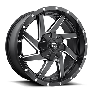 Fuel Renegade D594 Matte Black W/ Milled Spokes