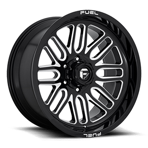 Fuel Ignite D662 Gloss Black W/ Milled Spokes