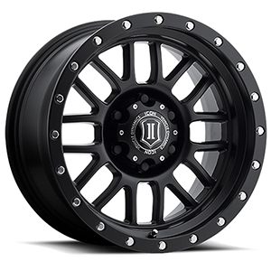 Icon Alloys Alpha Satin Black