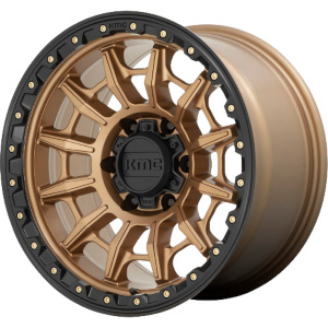 KMC KM547 Carnage Matte Bronze W/ Black Lip