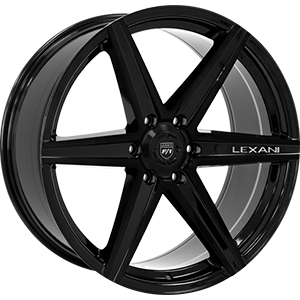 Lexani Savage 6 Spoke Full Black