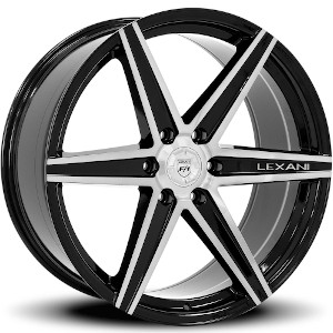 Lexani Savage 6 683 Machined Black