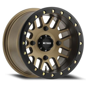 Method Race MR406 Beadlock Bronze