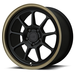 Motegi Racing MR135 Black W/ Bronze Lip