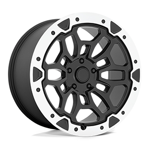 OE Performance PR215 Matte Black Machined