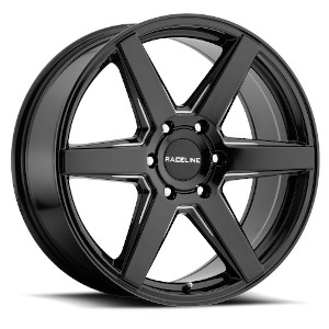 Raceline Surge 156 Black Milled