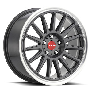 Raceline Grip 315 Gunmetal W/ Machined Lip