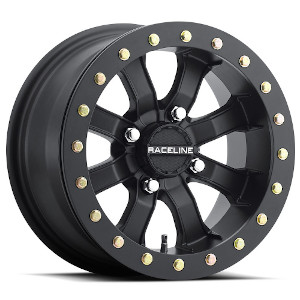 Raceline A71B UTV Mamba Beadlock Satin Black