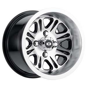 Vision Off-Road Spirit 547 Gloss Black W/ Machined F