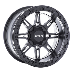 Weld Off-Road Cheyenne U511 Satin Black Milled