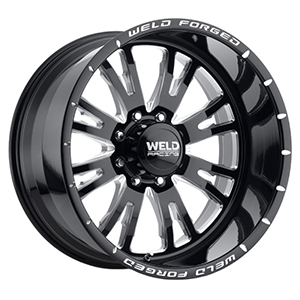 Weld Off-Road Slingblade W808 Gloss Black Milled
