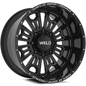 Weld Off-Road Elicit Gloss Black Milled