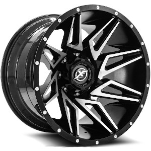 XF Offroad XF-218 Gloss Black Machined