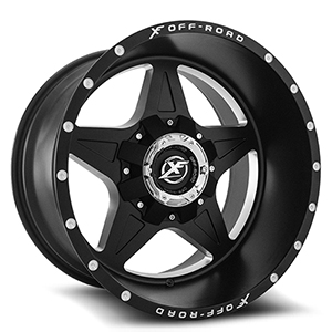 XF Offroad XF-210 Matte Black Milled