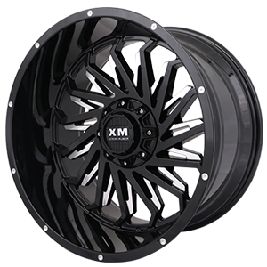 Xtreme Mudder XM330 Gloss Black Milled