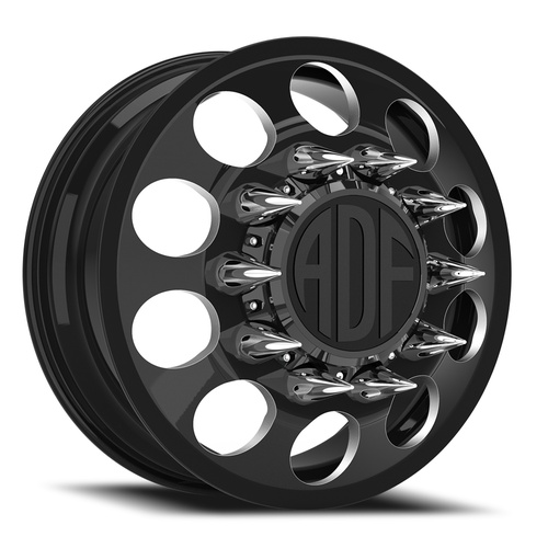 ADF Wheels Big Mac Dually Gloss Black/Machined
