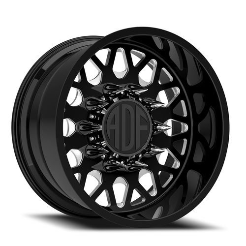ADF Wheels Hot Shot Gloss Black/Machined
