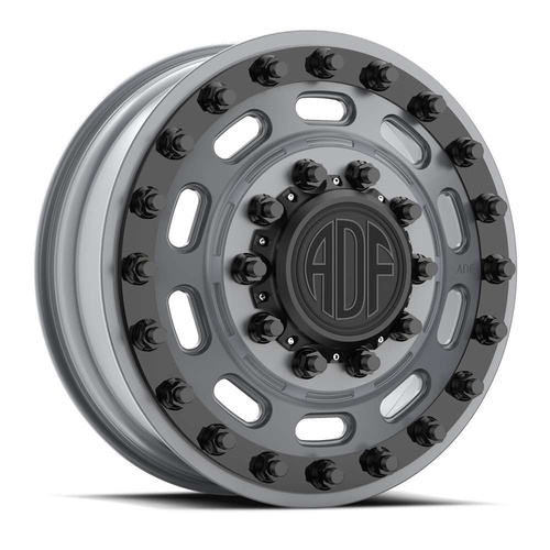 ADF Wheels Maximus Gunmetal W/ Black Accents