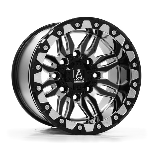 Axe UTV Cerus Utv Bead-Lock Gloss Black Milled