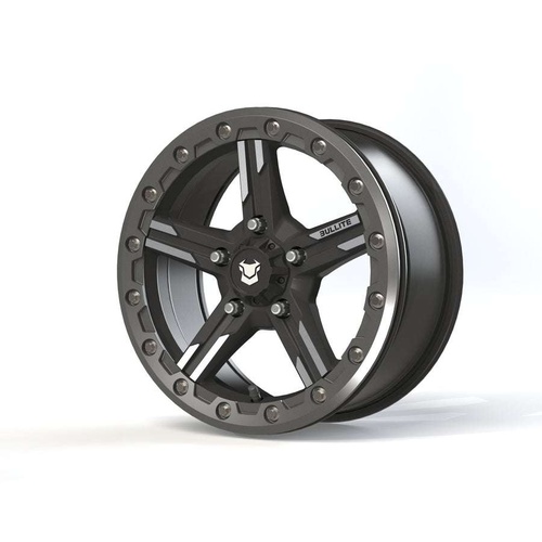 Bullite Bt-09 Satin Black W/ Gunmetal Gray Beadlock