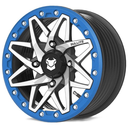 Bullite Pro-01 Gunmetal Gray W/ Sapphire Blue Beadlock