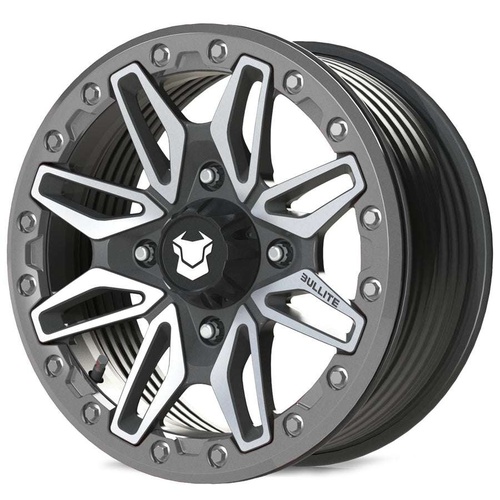 Bullite Pro-02 Satin Black W/ Gunmetal Gray Beadlock