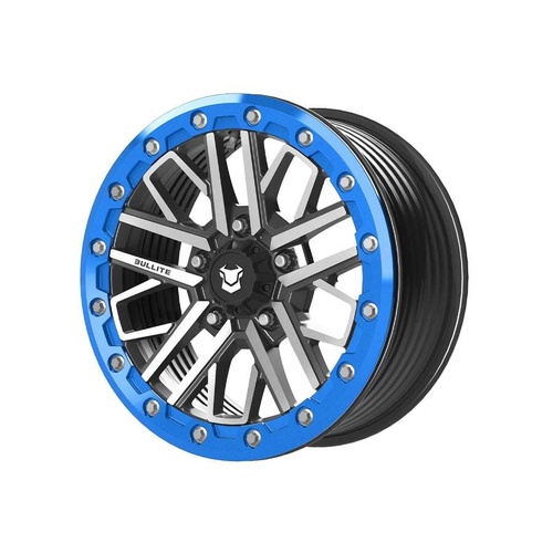 Bullite Pro-04 Satin Black W/ Sapphire Blue Beadlock