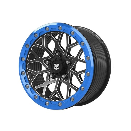 Bullite Pro-05 Satin Black W/ Sapphire Blue Beadlock