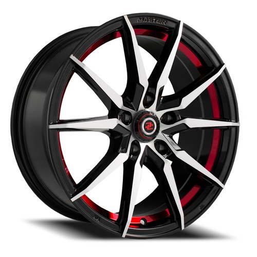 Drag Concepts Dc30 Black Machined W/ Red Undercut