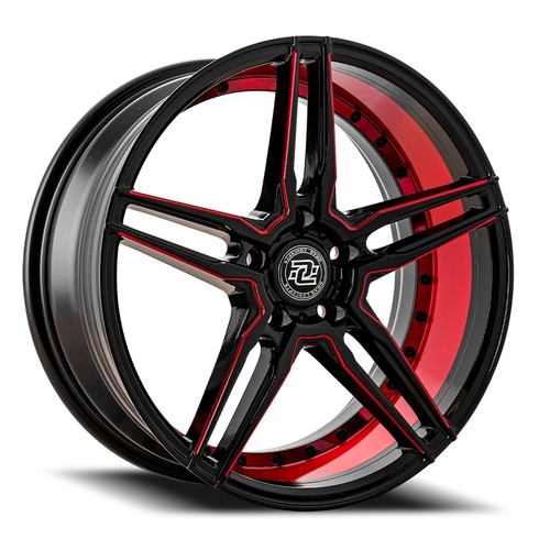 Drag Concepts Dc33 Gloss Black W/ Red Undercut