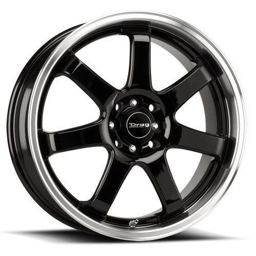 Drag Dr35 Gloss Black W/ Machined Lip