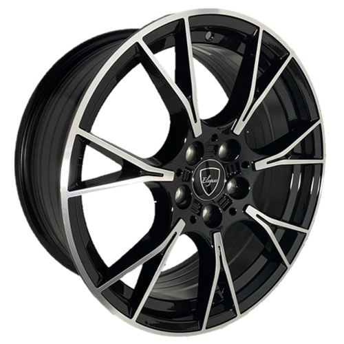 Elegance E006 Gloss Black Machined