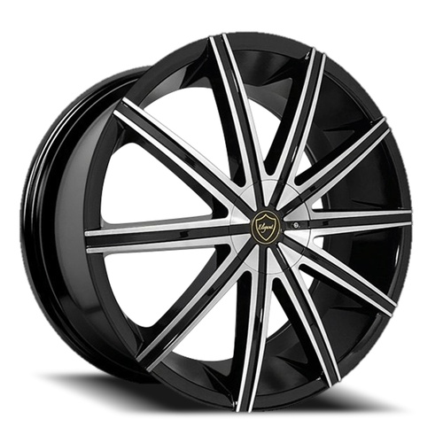 Elegance El908 Gloss Black Machined