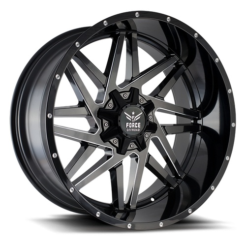 Force Off-Road Fo1 Black Milled