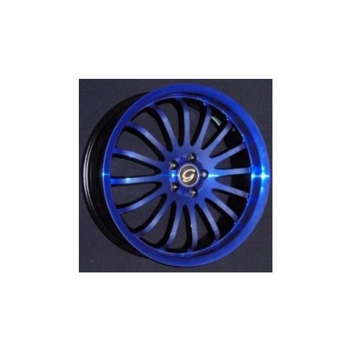 G-Line Alloys G601 Blue & Black