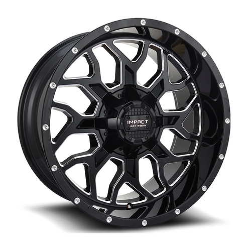 Impact 813 Gloss Black Milled