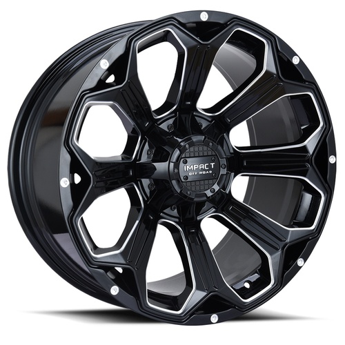 Impact 817 Gloss Black Milled
