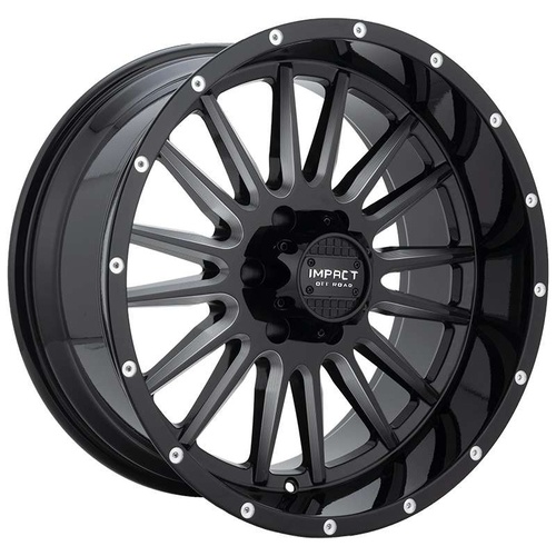 Impact 833 Gloss Black Milled