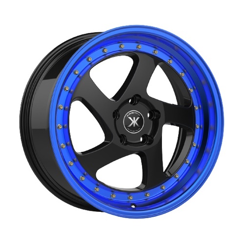 Karma Kr-105 Black With Blue Lip