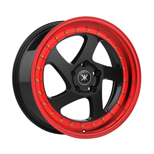 Karma Kr-105 Black With Red Lip