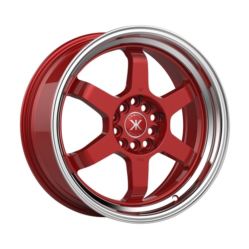 Karma Kr-106 Red With Machined Lip