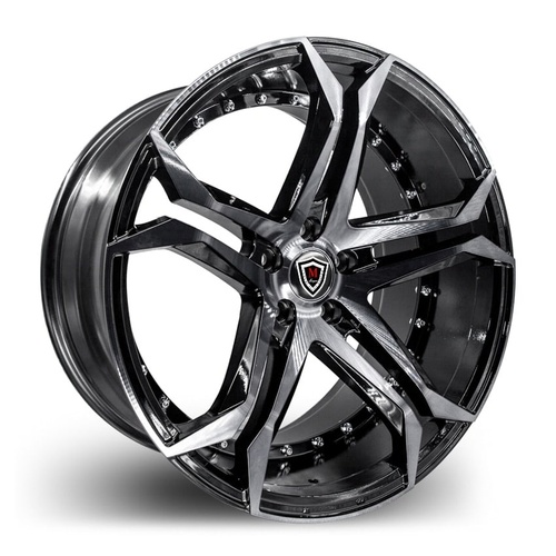 Marquee Wheels M3284 Black Machined