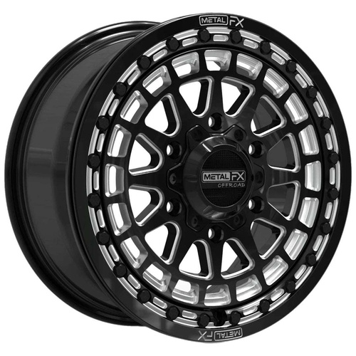 Metal FX Offroad Outlaw 6R Satin Black W/ Contrast Cut
