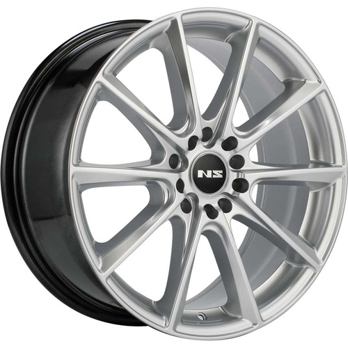 NS Wheels Ns1805 Hyper Silver